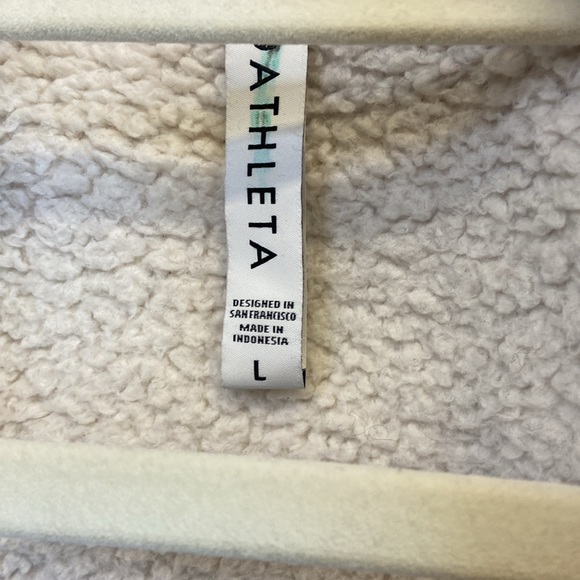 Athleta Tugga Sherpa Jacket Large - Picture 2 of 14